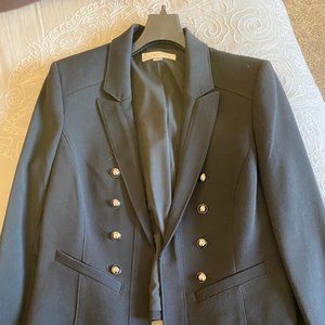 Navy Blue Tahari Cropped Jacket Size 10